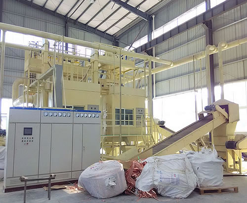 Circuit board recycling equipment