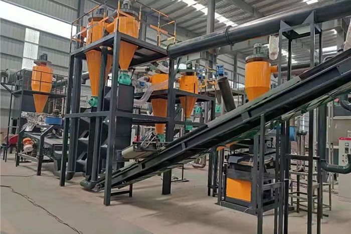Korean customer site - lithium battery production line