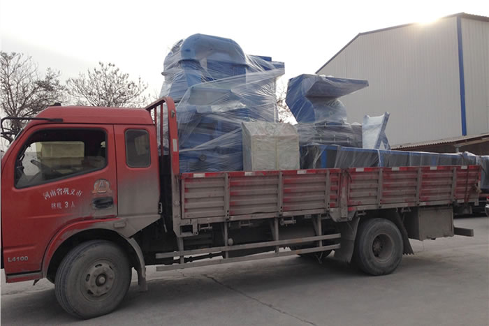 Wire and cable crushing equipment sent to Guangdong