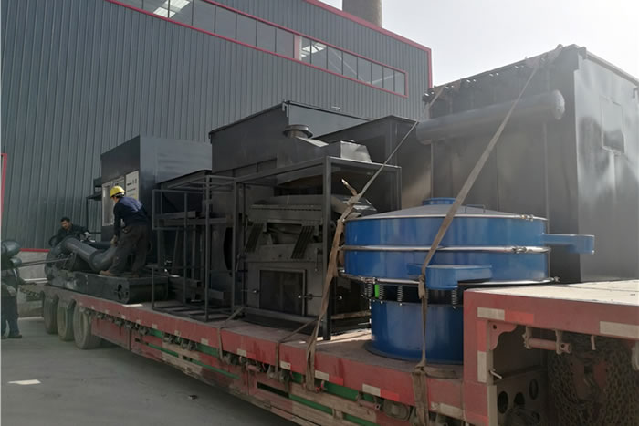 Full set of circuit board crushing equipment supply line sent to Jiangxi